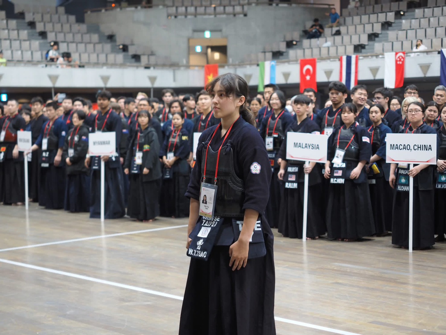 賀曹維婷選手榮獲2026年第1屆亞洲大洋洲劍道錦標賽女子三段以下組個人賽冠軍